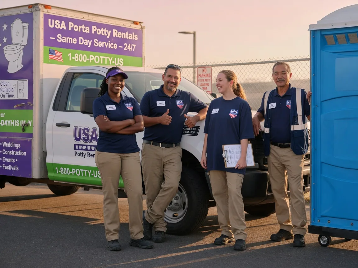 Porta Potty Rental company in Fingerville, SC