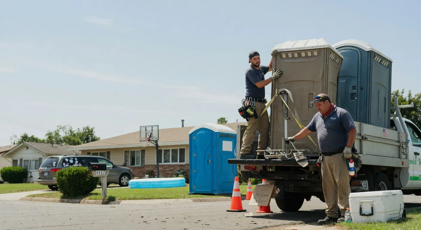 Porta Potty Rental in Fingerville, SC near me